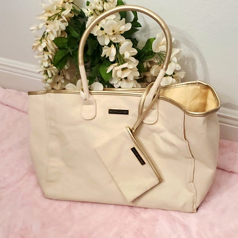 Ralph Lauren Tote Bag Canvas